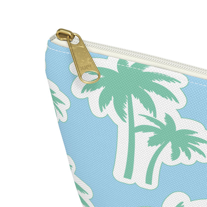 Cool Blue Palm Pouch