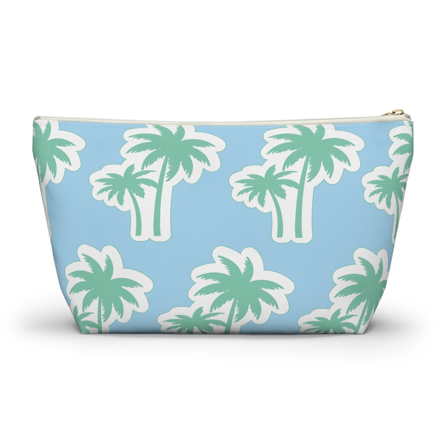 Cool Blue Palm Pouch