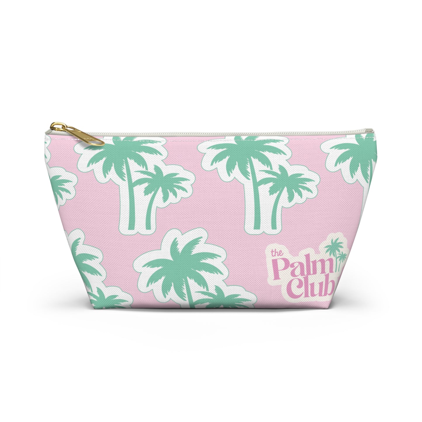 Paradise Pink Palm Pouch