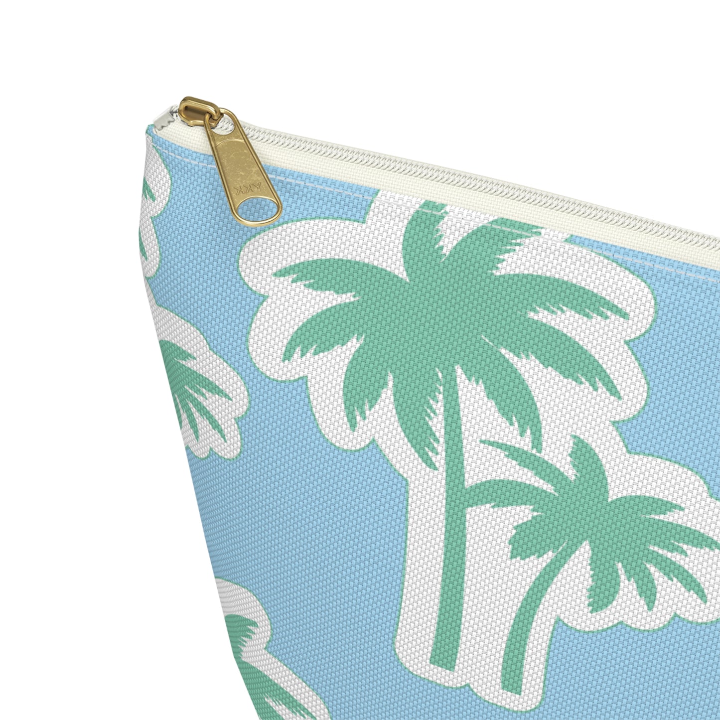 Cool Blue Palm Pouch