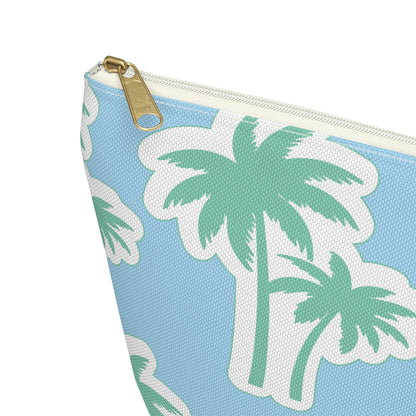 Cool Blue Palm Pouch