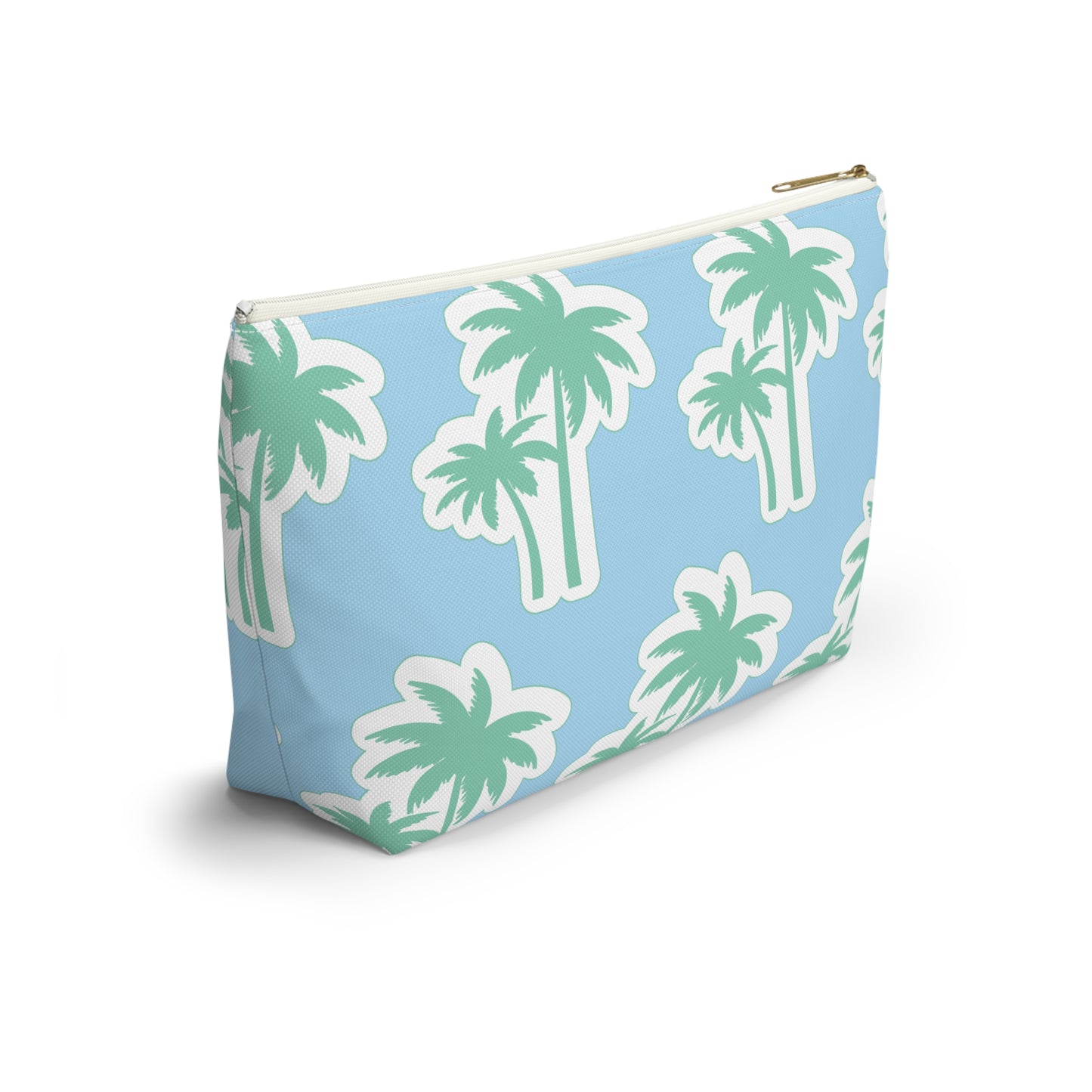 Cool Blue Palm Pouch