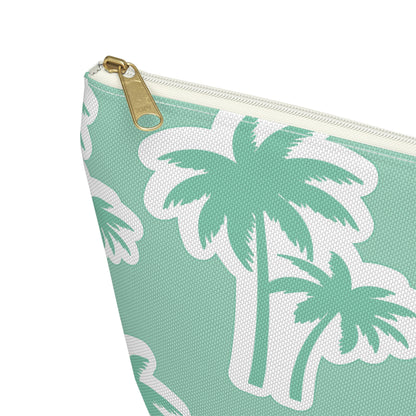 Seafoam Green Palm Pouch