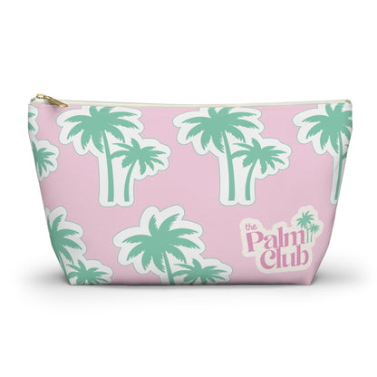 Paradise Pink Palm Pouch