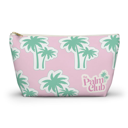 Paradise Pink Palm Pouch