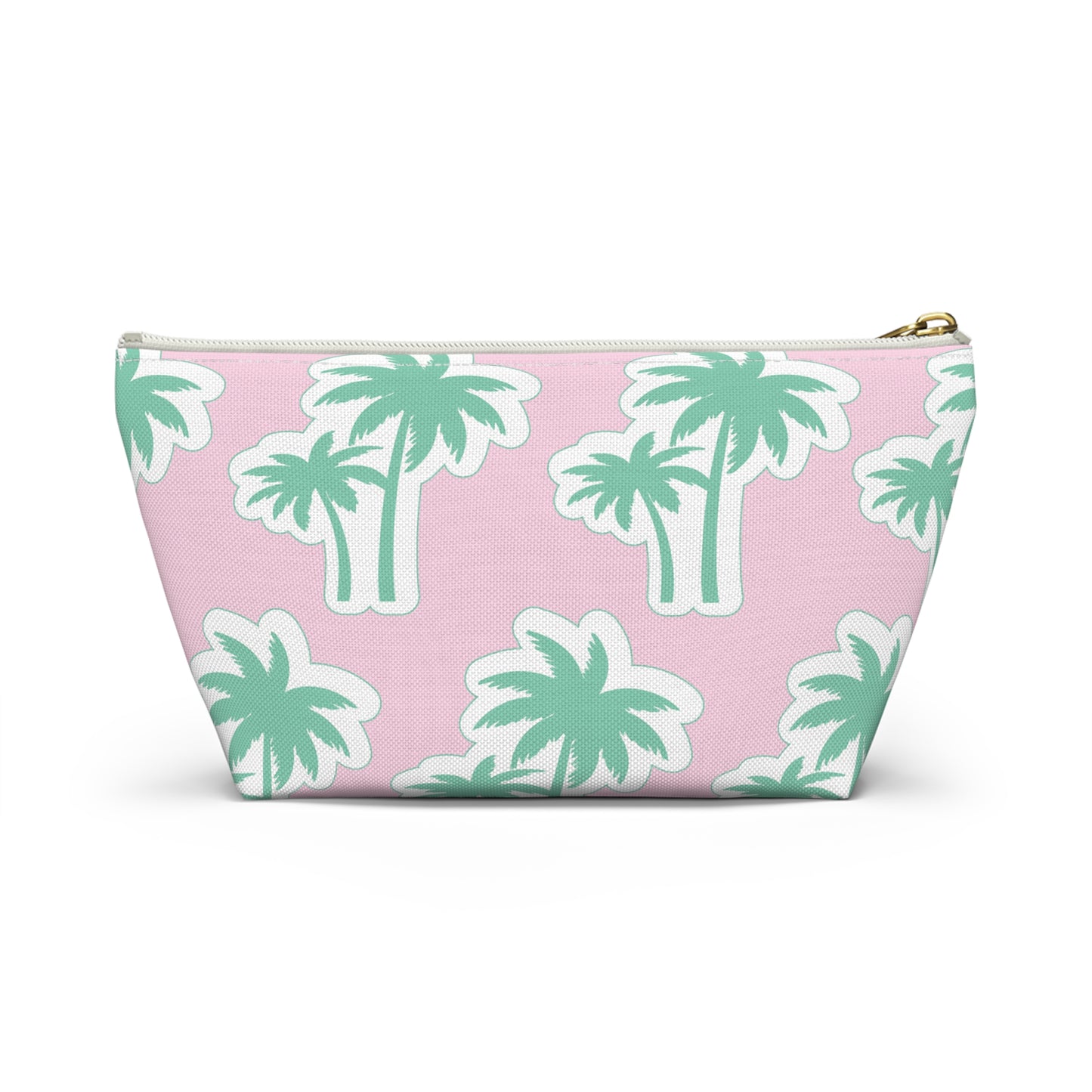 Paradise Pink Palm Pouch