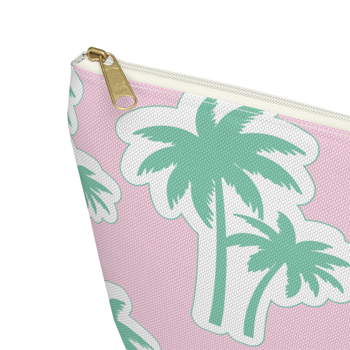 Paradise Pink Palm Pouch