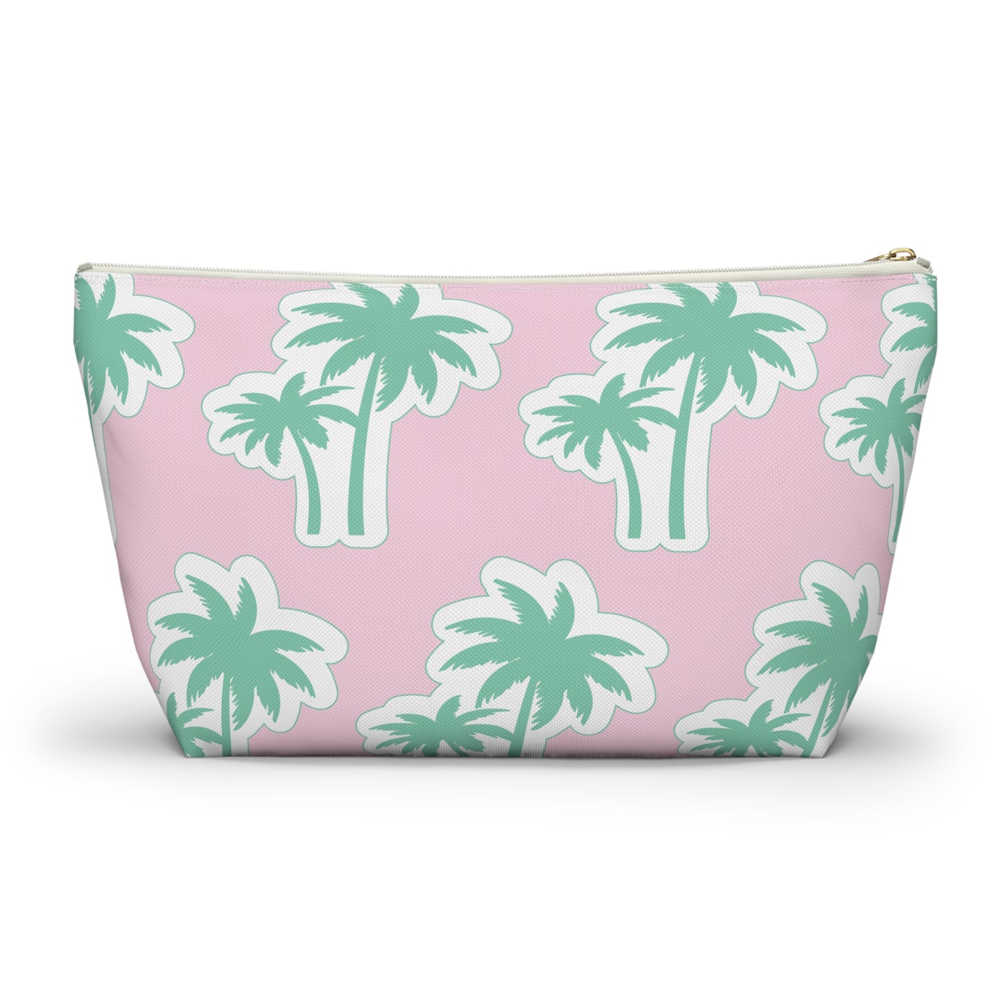 Paradise Pink Palm Pouch