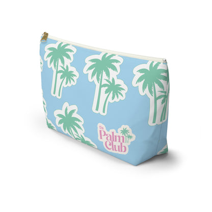 Cool Blue Palm Pouch