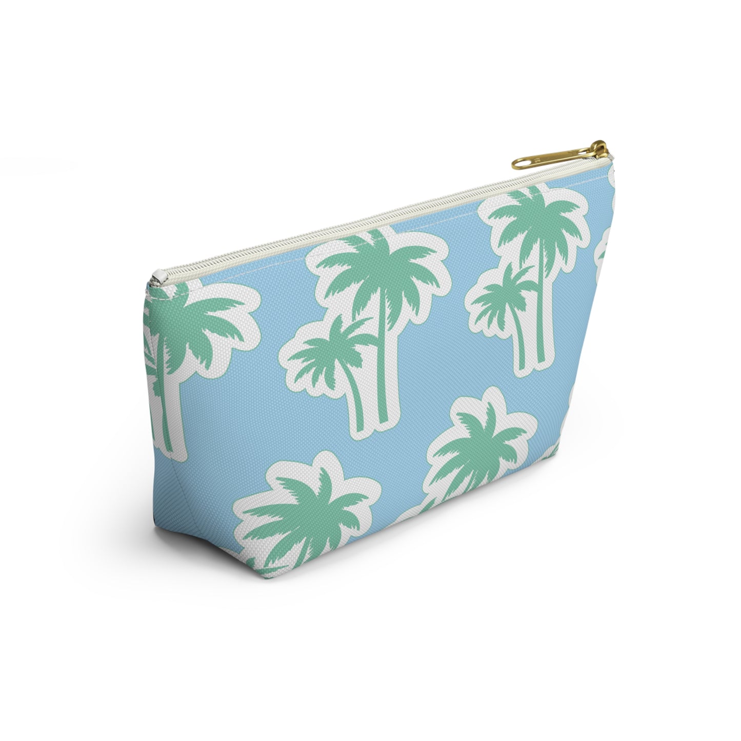 Cool Blue Palm Pouch