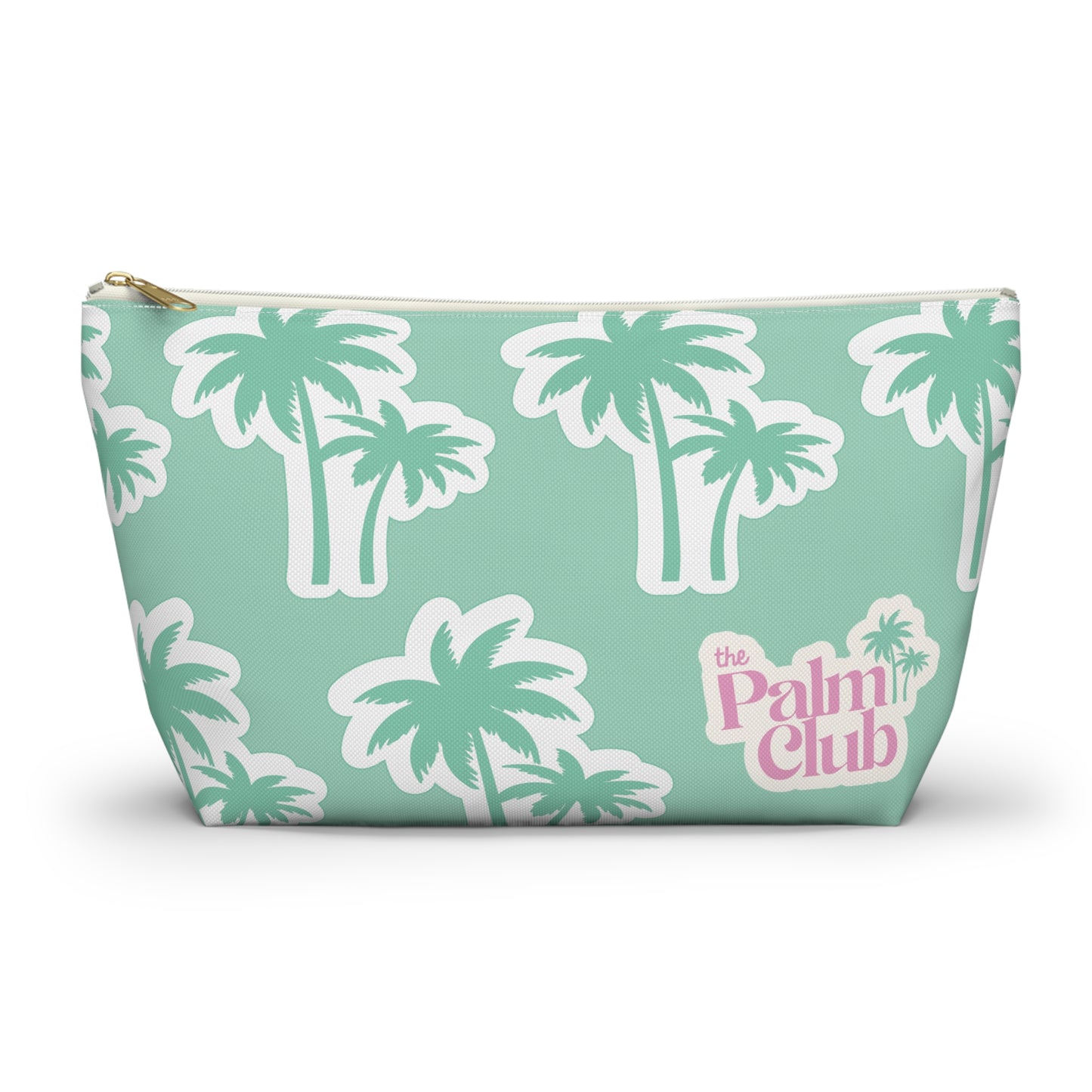 Seafoam Green Palm Pouch
