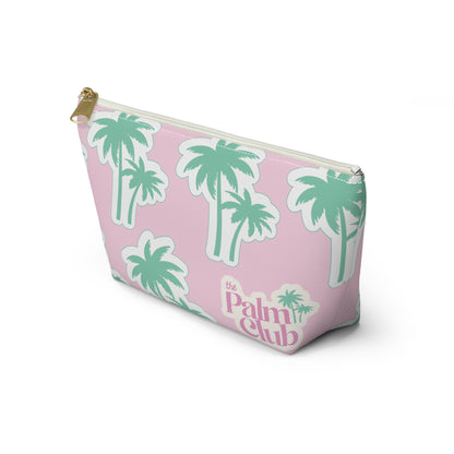 Paradise Pink Palm Pouch