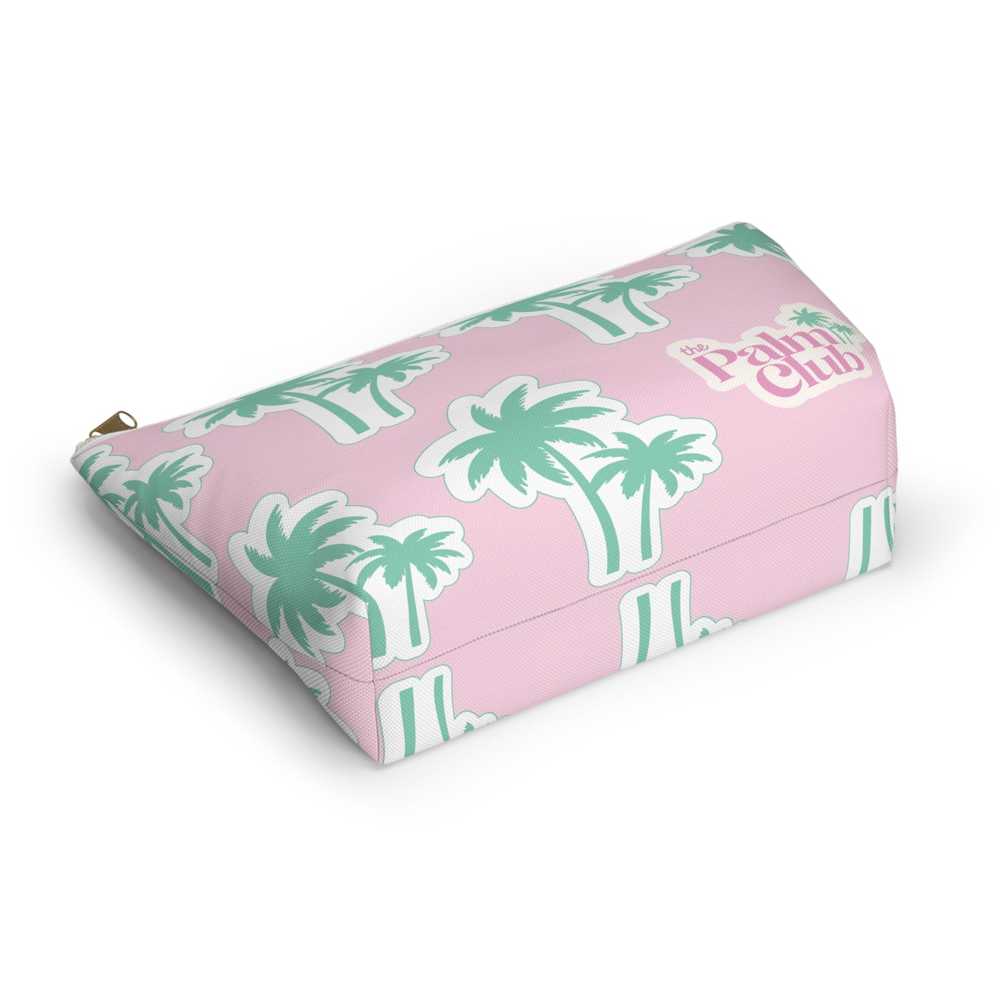 Paradise Pink Palm Pouch