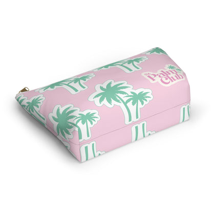 Paradise Pink Palm Pouch