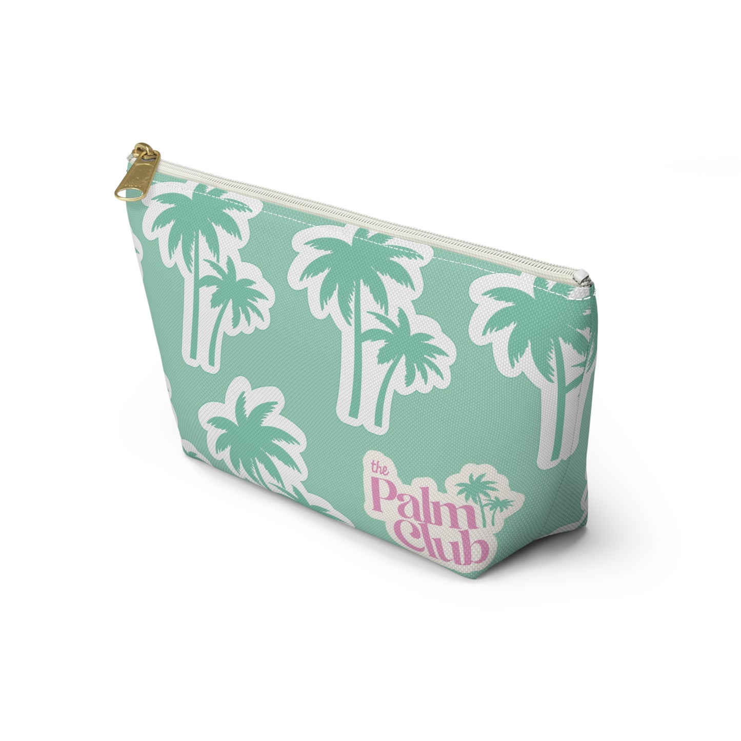 Seafoam Green Palm Pouch